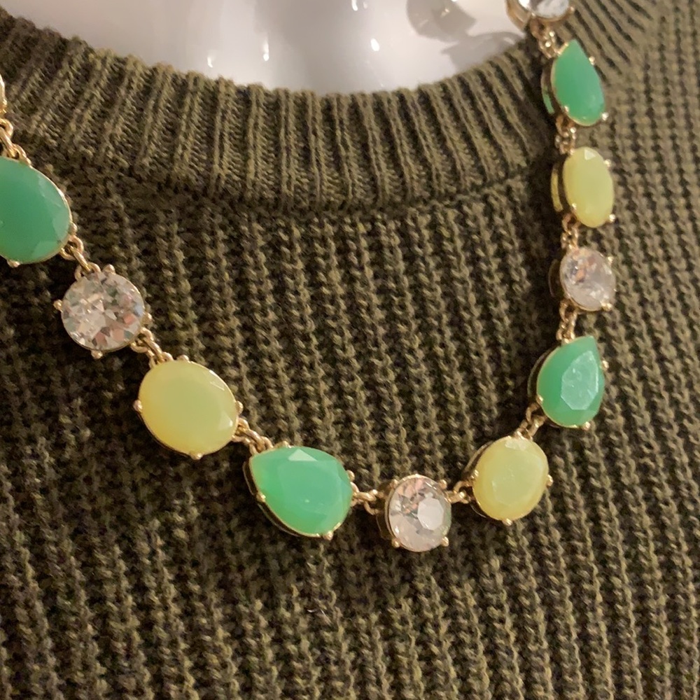 J. Crew Turquoise Statement Necklace - Picture 4 of 5